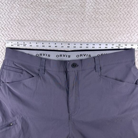 Orvis Tech Performance Hybrid Cargo Pants Mens Pockets 40X30 Gray Hiking (lot 2) - Picture 3 of 16